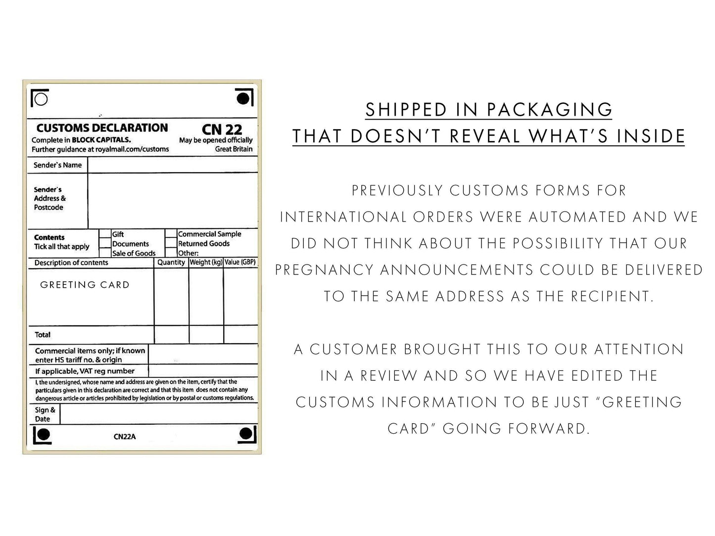 Dog Grandad to Human Grandad Baby Announcement Card