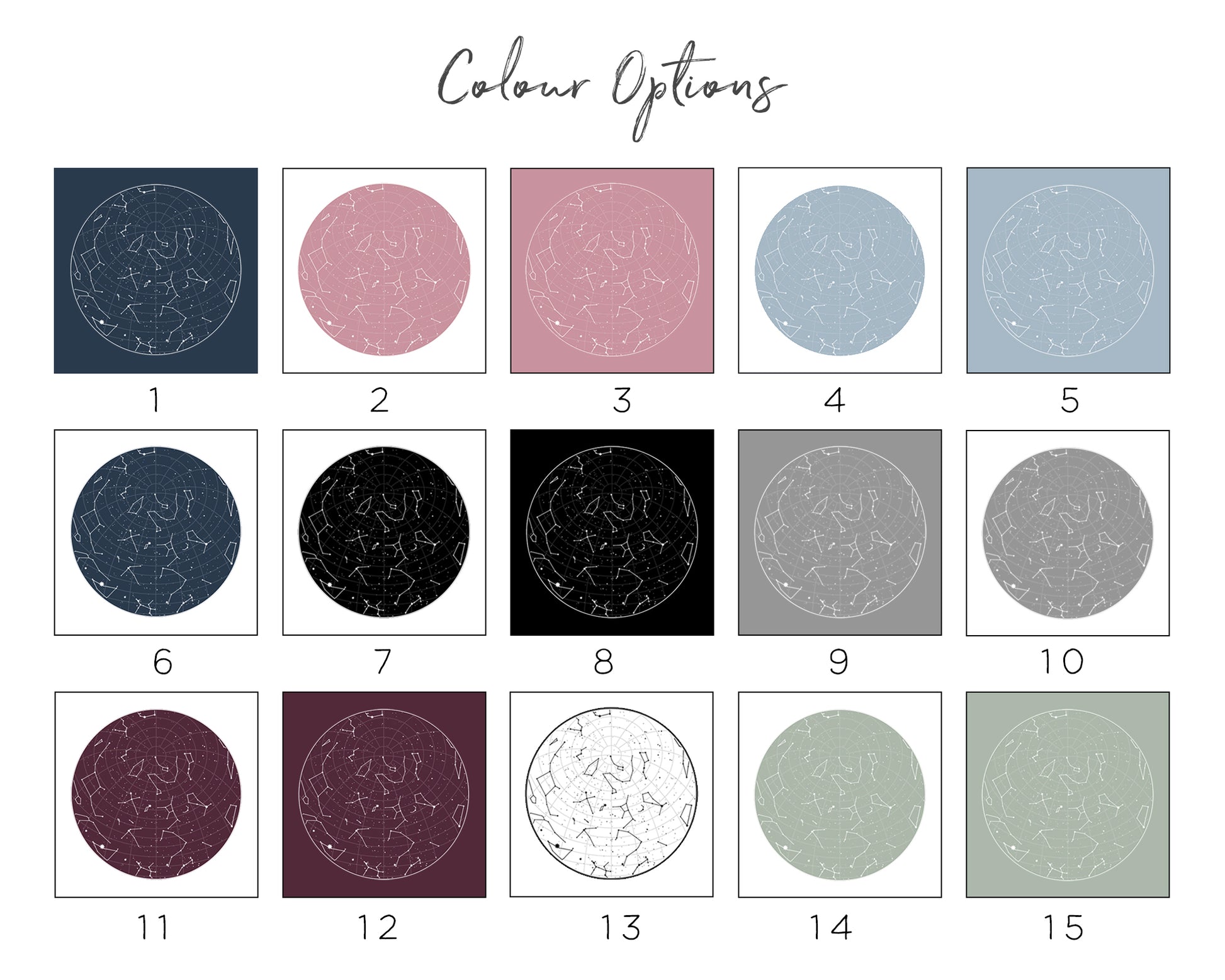 a diagram of the planets with the names of them