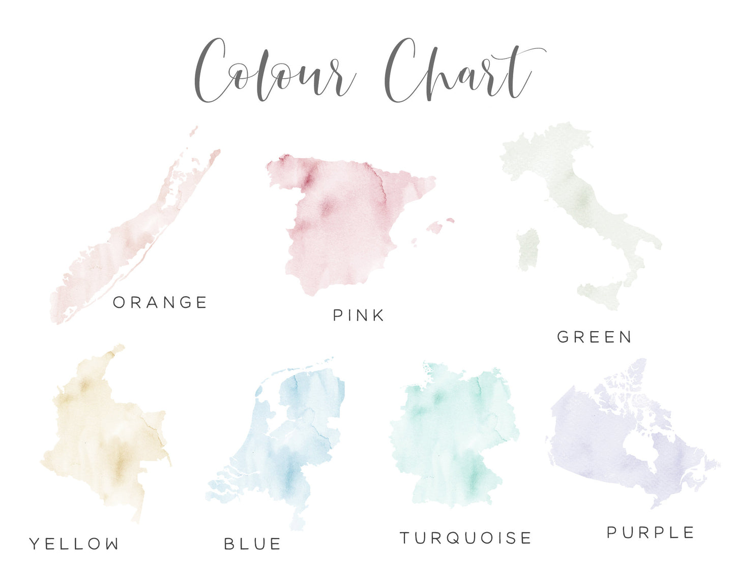 Long Distance Relationship Gift for Girlfriend, Custom Maps Print