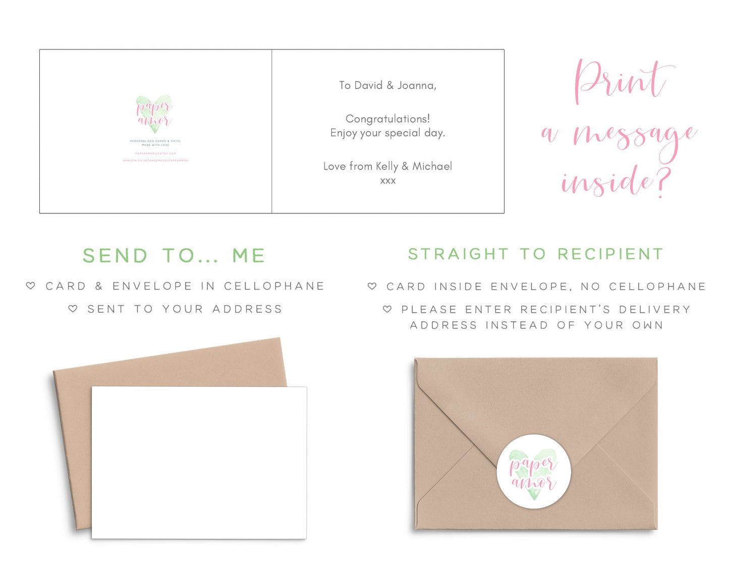 Will You Be My Usher Cards Personalised, Modern Script Design