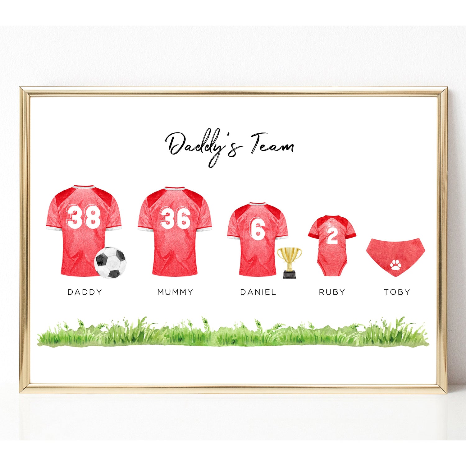 football prints