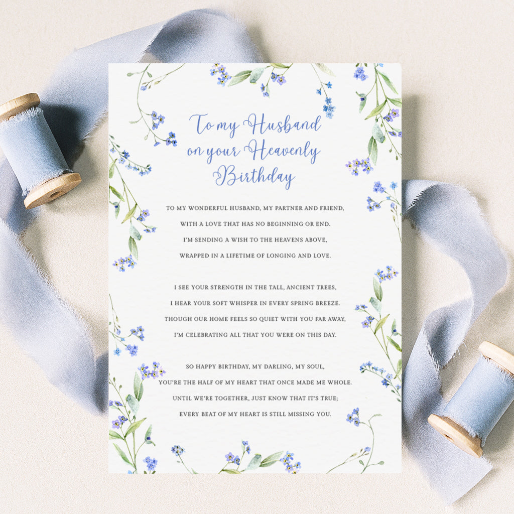 graveside birthday cards