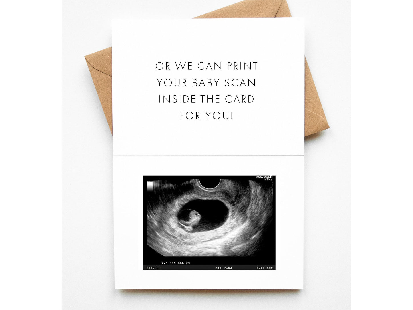 Only the Best Grandparents Get Promoted to Great Grandparents, Baby Announcement Card Personalised