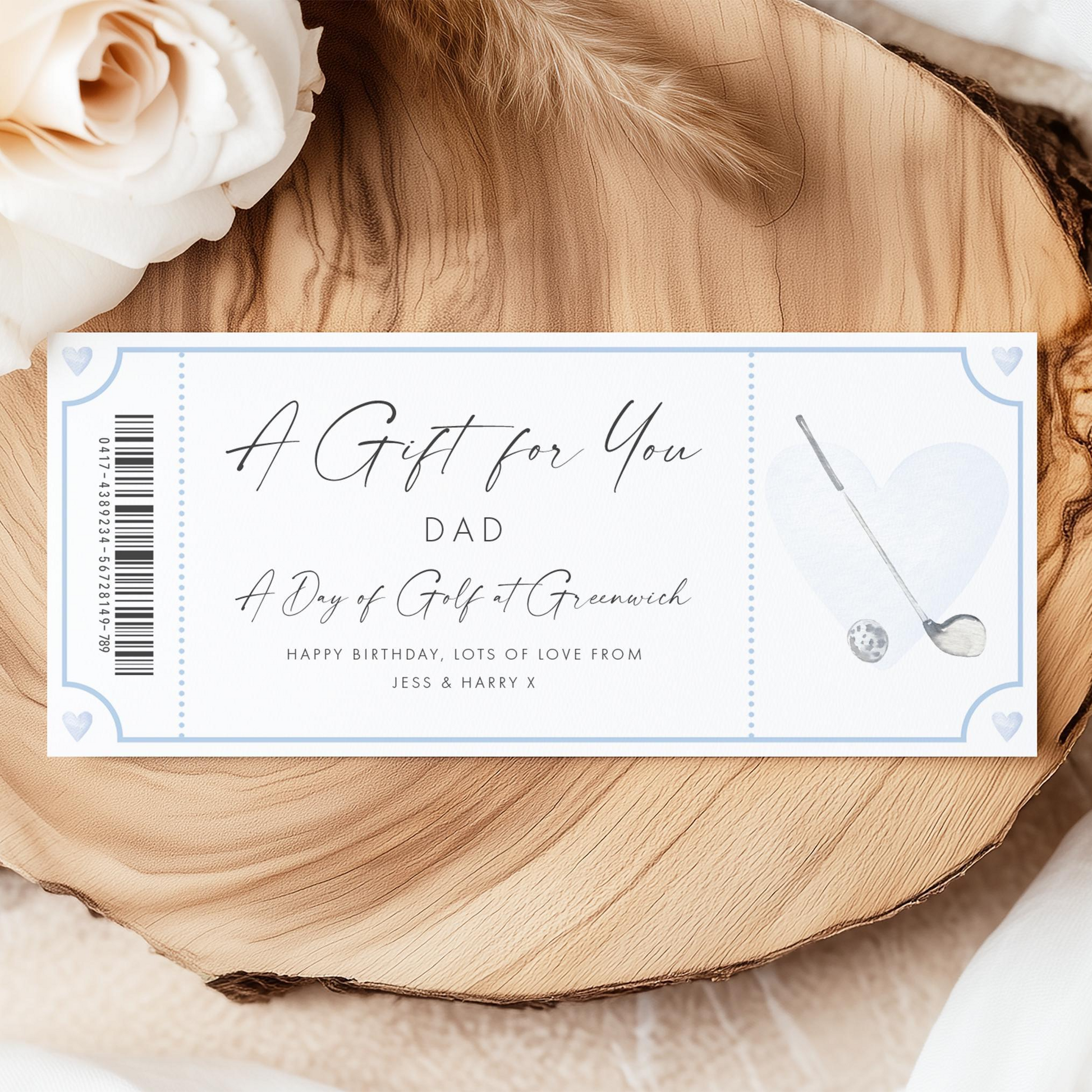 A gift for You Dad: A Day of Golf at Greenwich