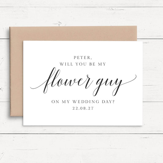 a card with a message written in cursive font, placed on a white background.