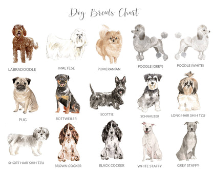 Dachshund Posters Prints, Custom Engagement Gift Couple